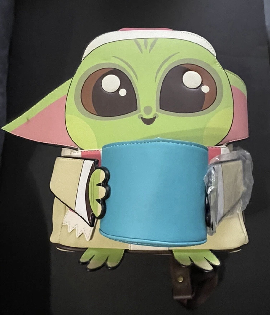 Loungefly Mandalorian Baby Yoda Christmas Mini Backpack NWT Grogu Star Wars