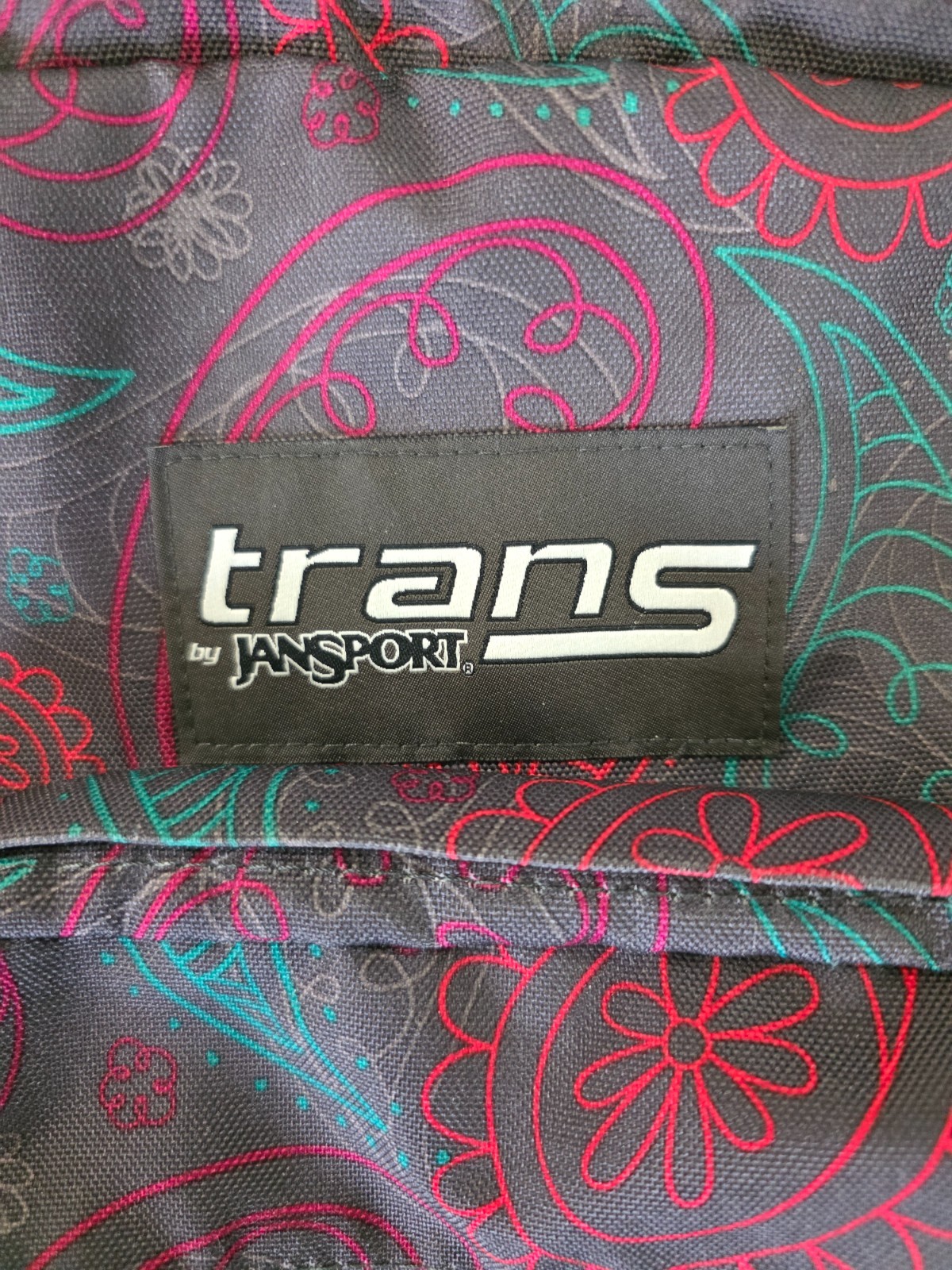 trans by Jansport Backpack Teal and Burgandy