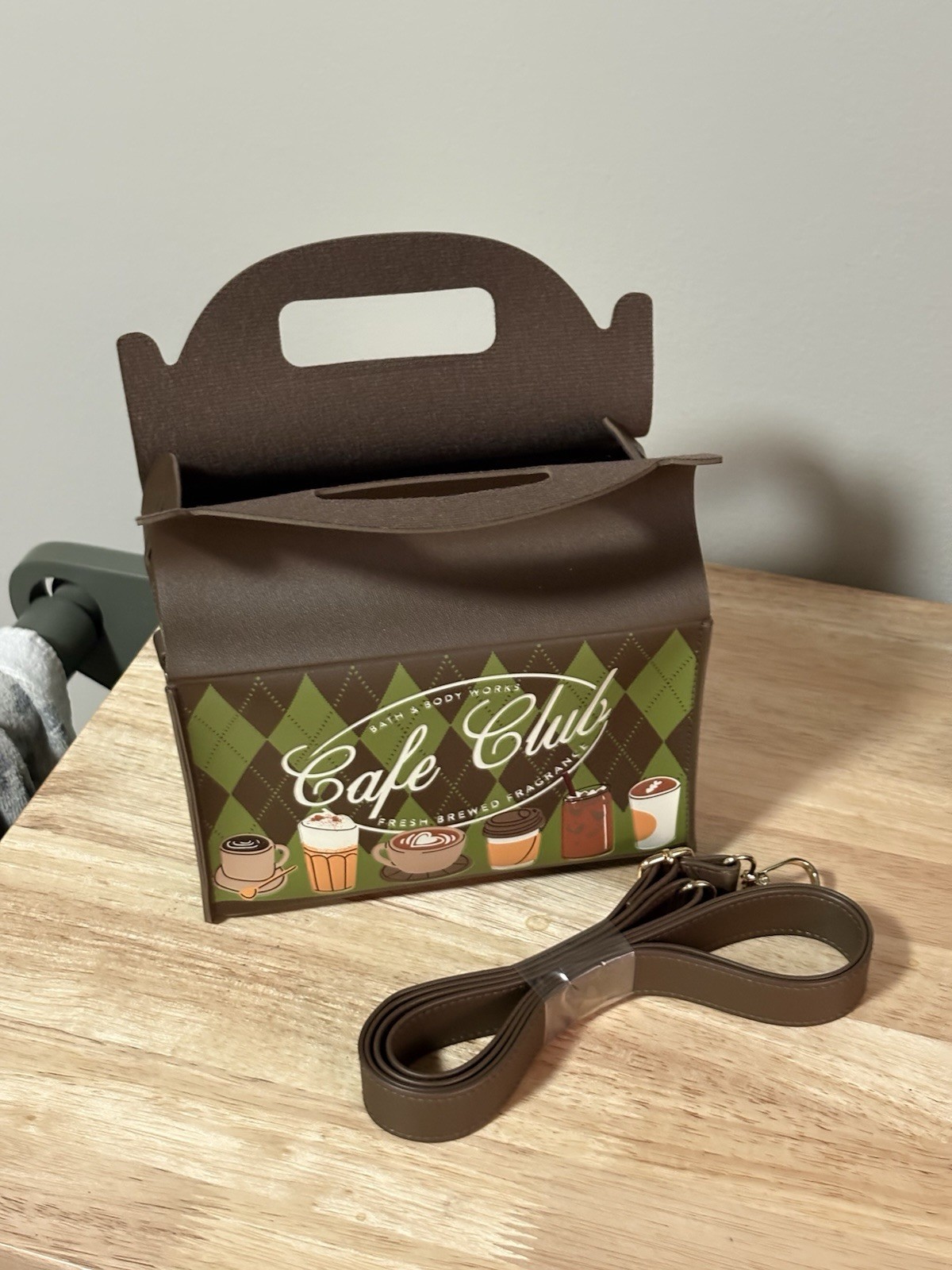 Bath & Body Works Argyle Cafe Club Crossbody Bag 2026