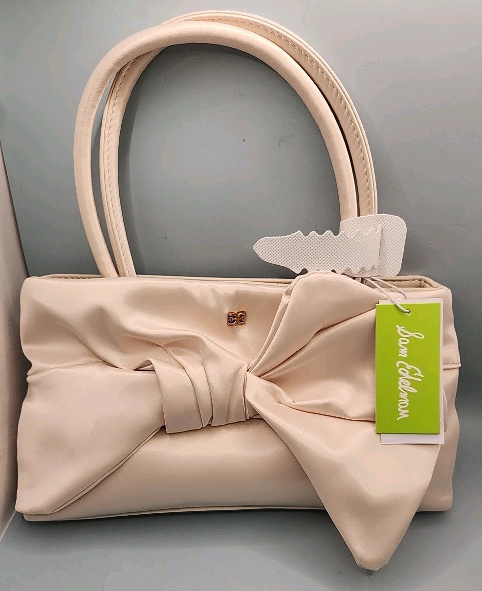NEW Sam Edelman Halie Shoulder Bag in Cream