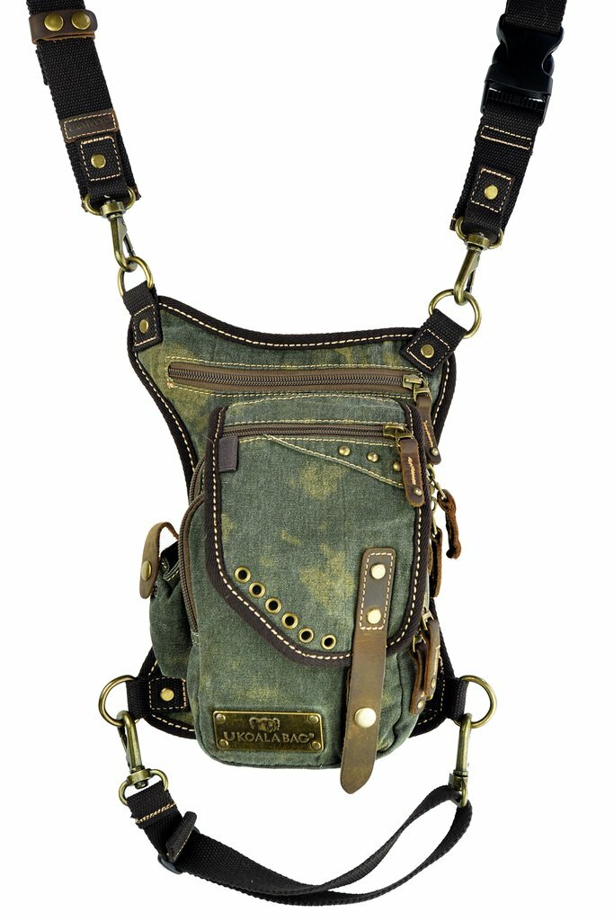 UKOALA BAGS CONCEAL CARRY-Black-URBAN ULTITY BAG-Carry 5 Ways-Phoenix Style