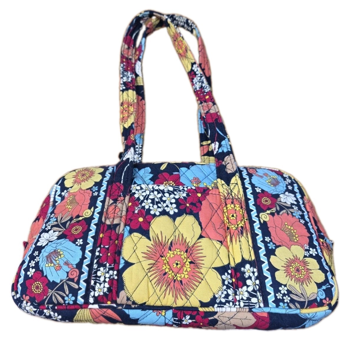 Vera Bradley “The Handbag” In Happy Snails Multicolor