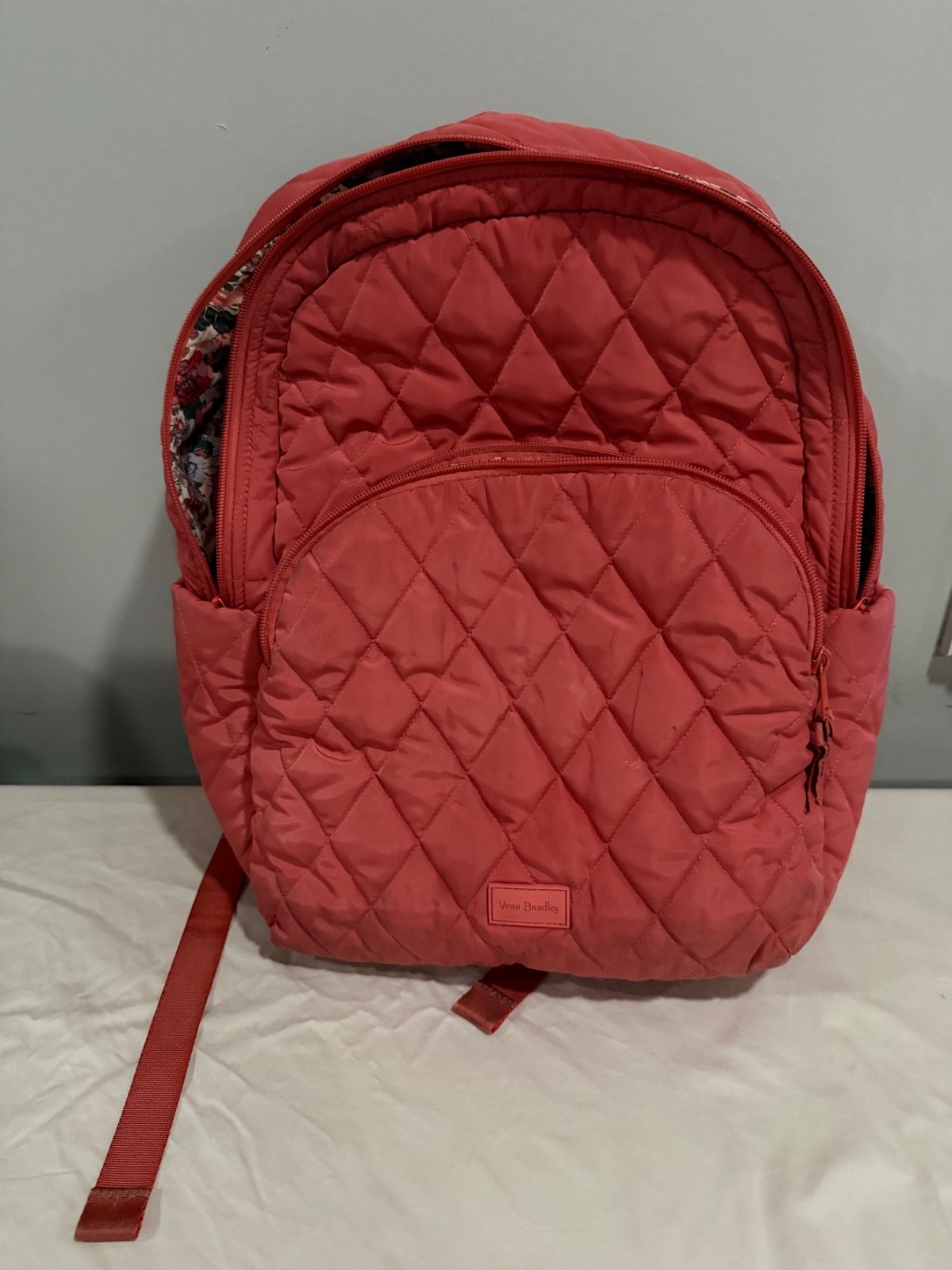 vera bradley coral backpack