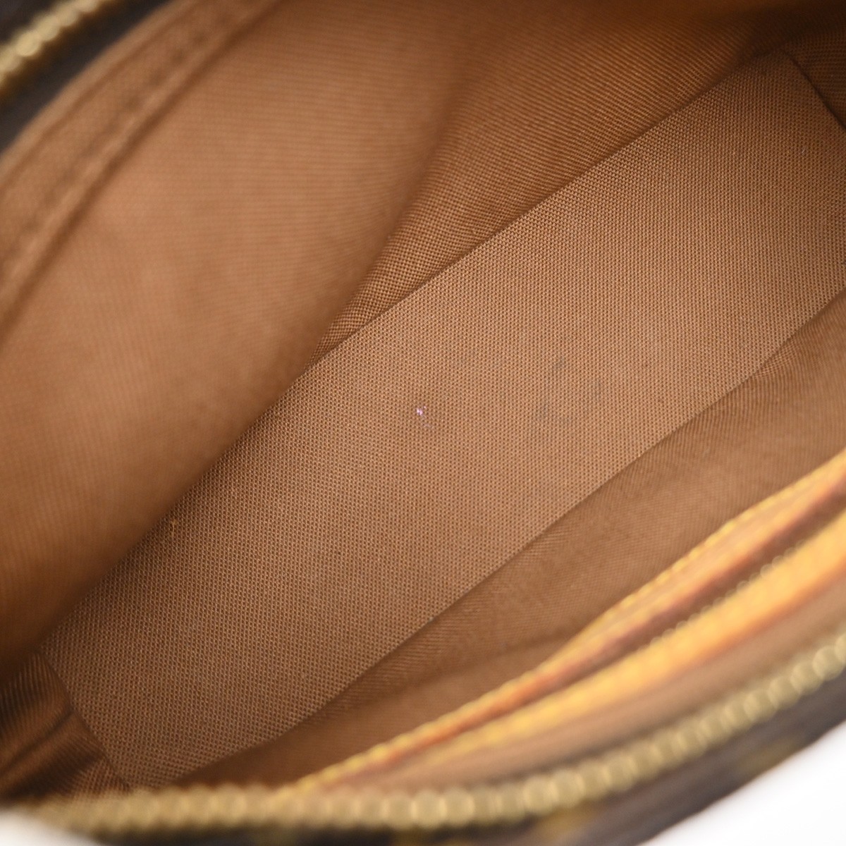 LOUIS VUITTON Logo Trotteur Shoulder Bag Monogram Leather Brown M51240 79YJ146