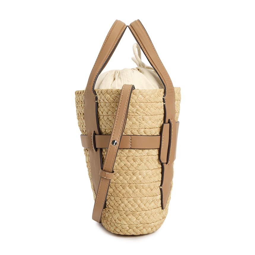 HELEN KAMINSKI Lipari S Woman Tote Bag BAG52276 NATURAL CARAMEL NEW ITEM