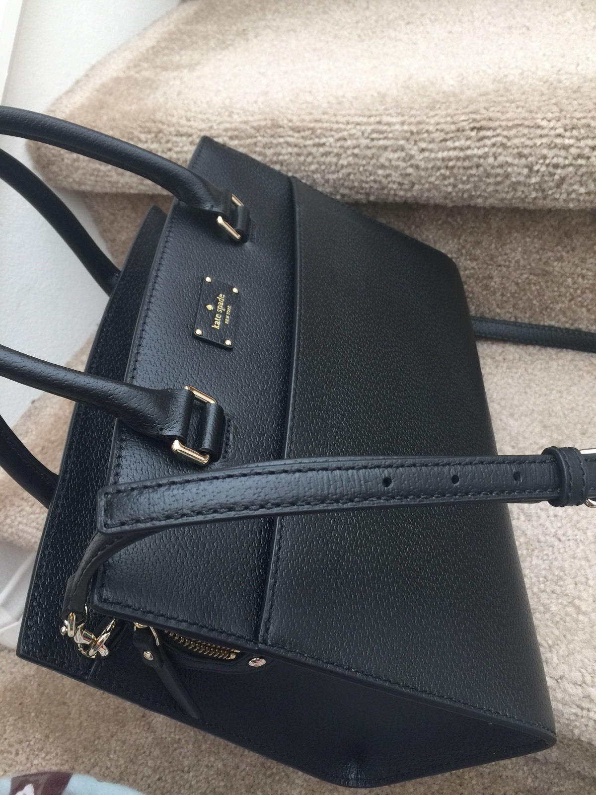 $550 NWT KATE SPADE Grove Street Caley Satchel & Matching Zippy Wallet