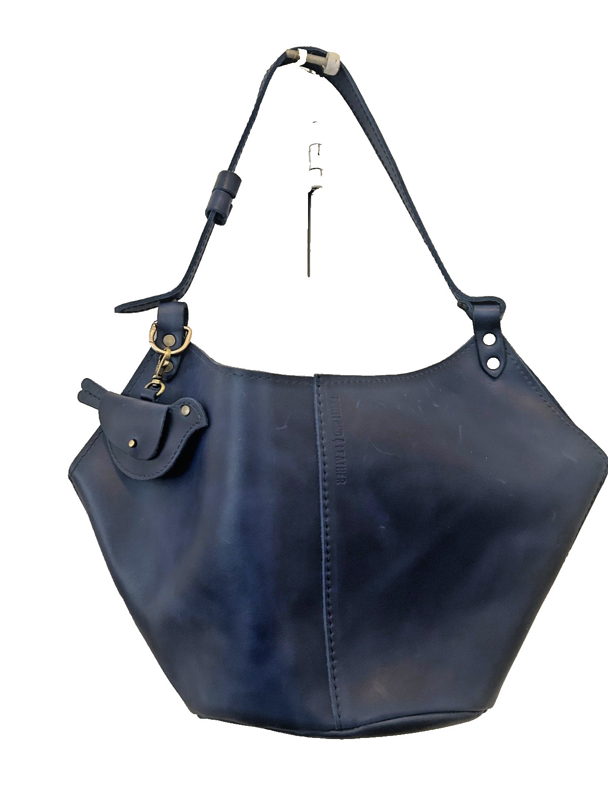 Portland Leather Goods Large Kangaroo & Mockingbird Cowboy Blue