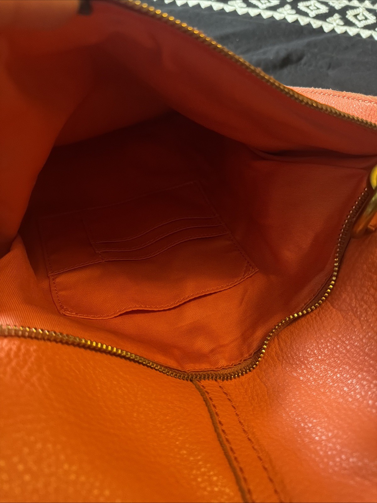 FOSSIL Erin Top Handle Fold-over Crossbody Shoulder Bag Pebbled Leather Coral