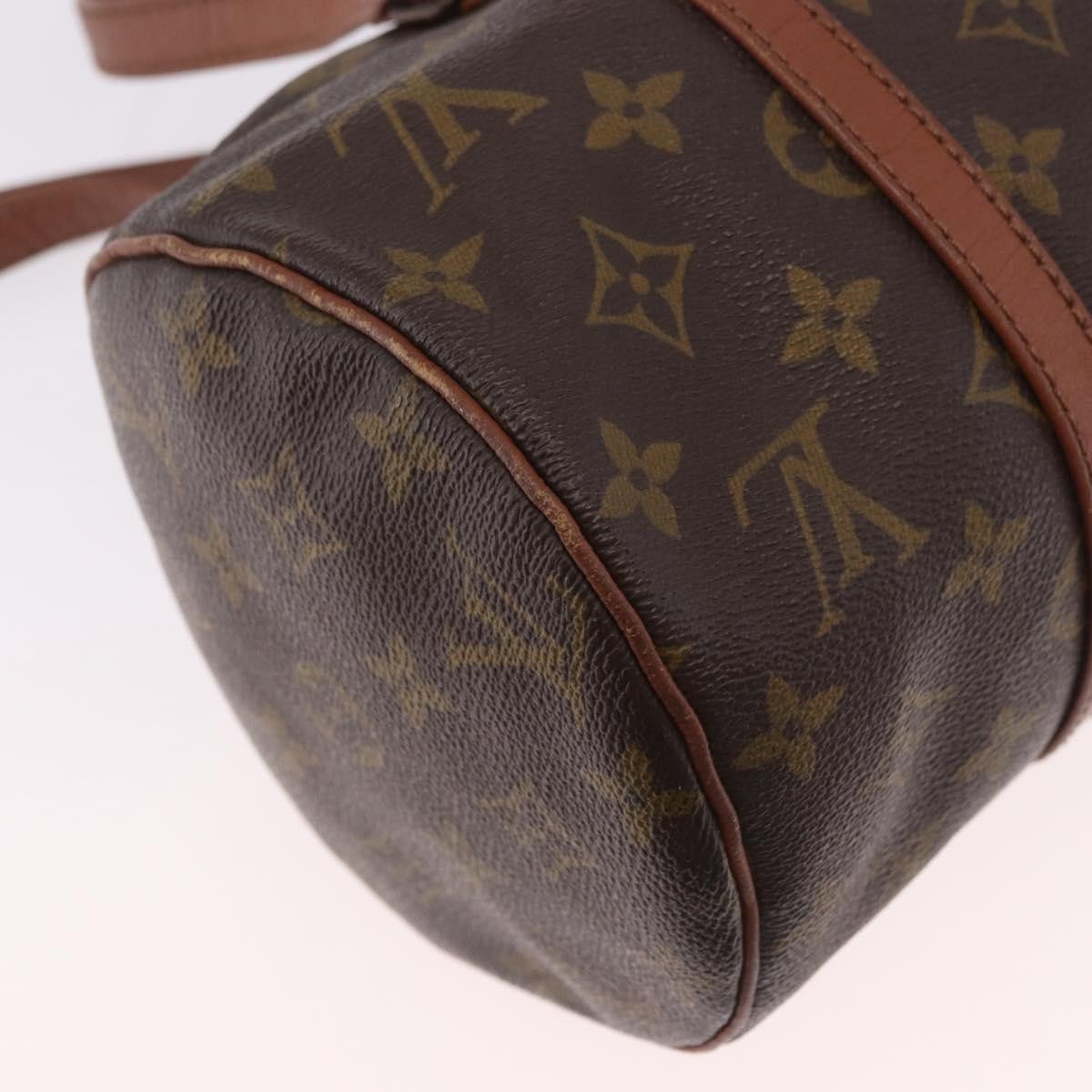 LOUIS VUITTON Monogram Papillon 30 Hand Bag M51385 LV Auth 183008