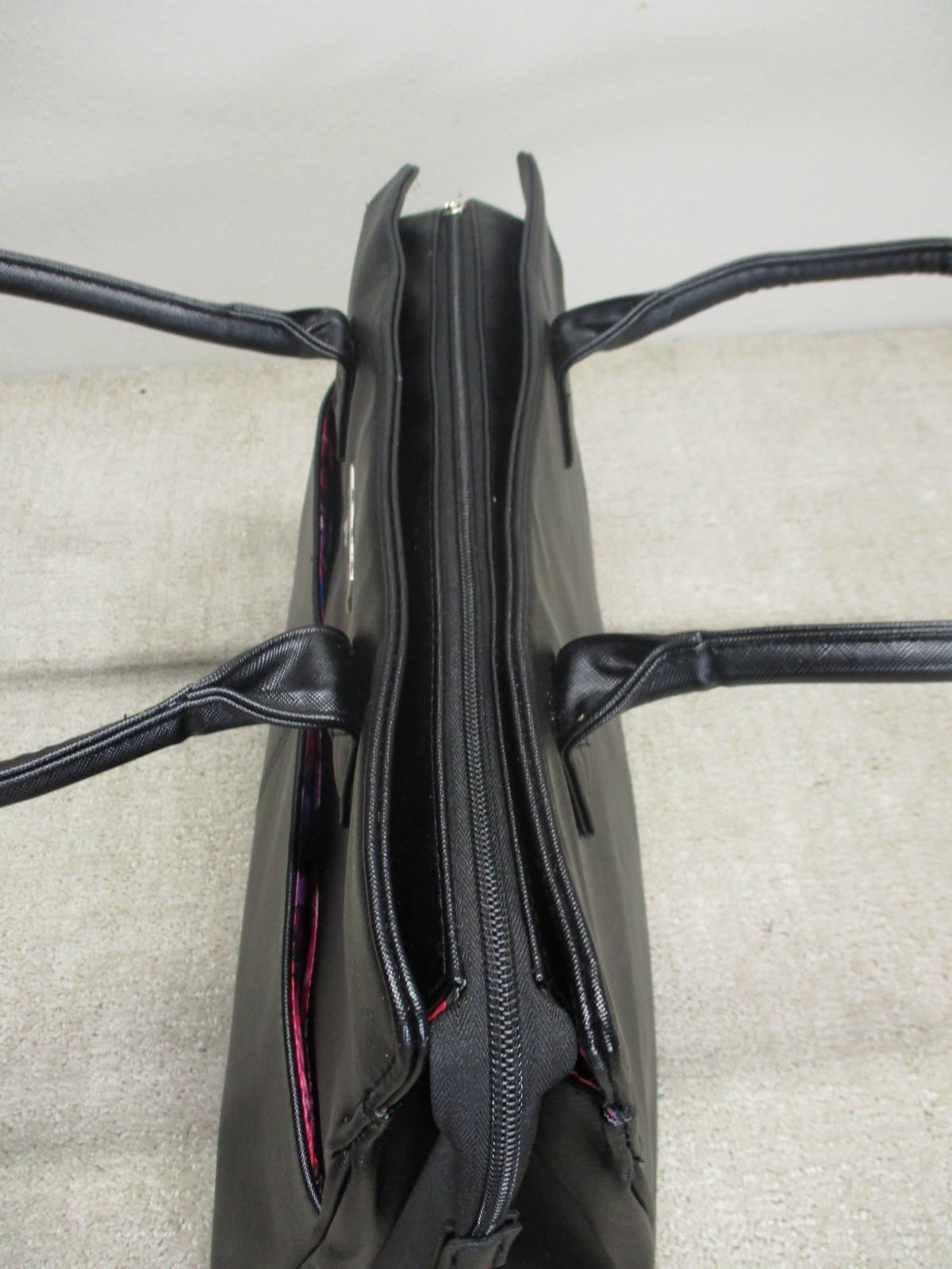 Mary Kay Consultant Black Starter Kit Tote Bag Purse Handbag W/ Samples