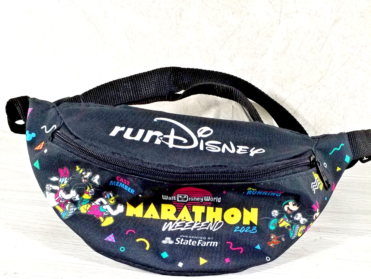 Disney Run 30th Marathon Weekend Fanny Pack Cast Member Pocket Adjustable