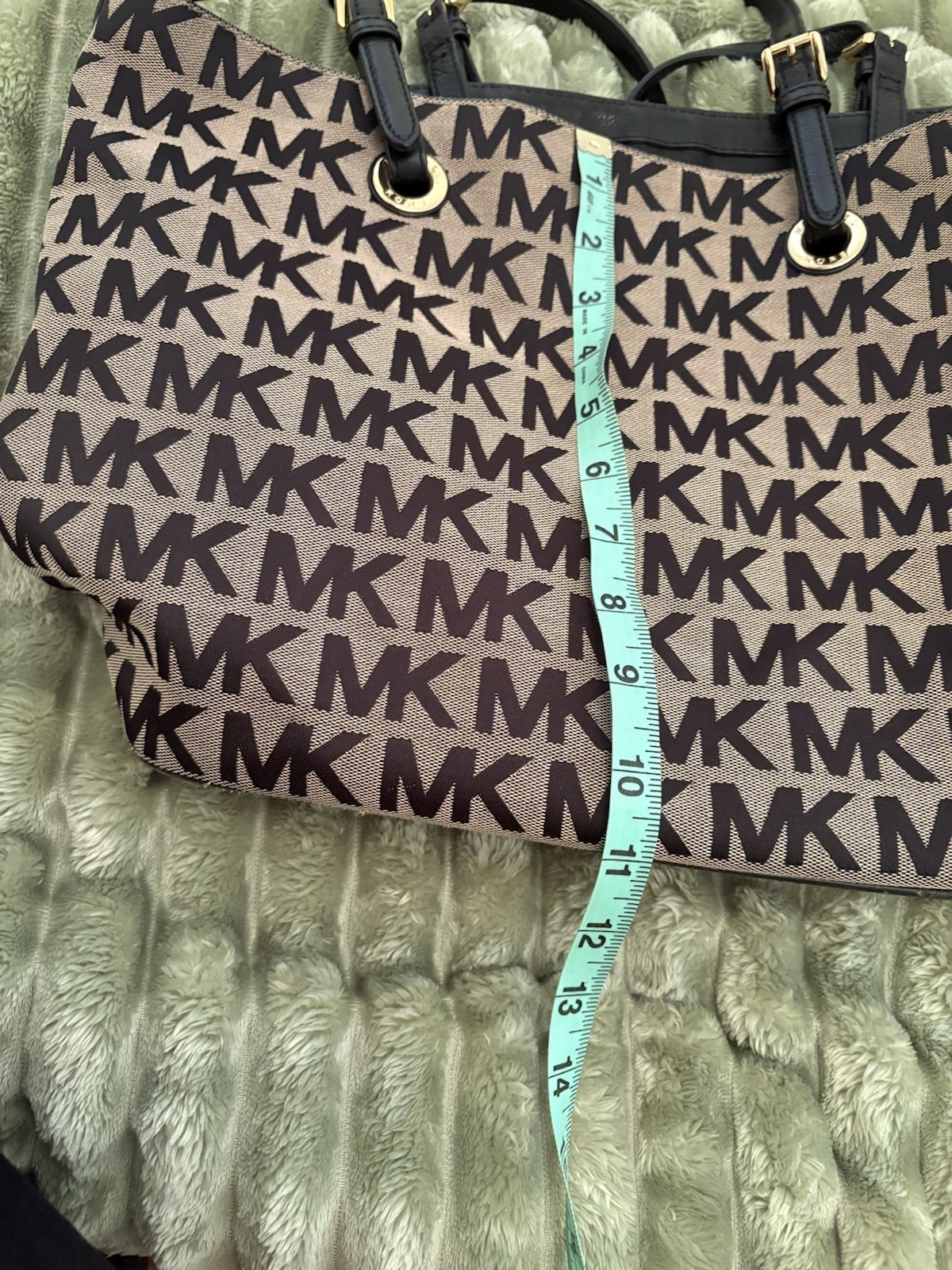 Michael Kors Large Shoulder Tote with matching wallet