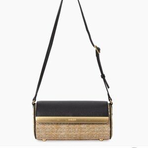 NWT Jonathan Simkhai SIMKHAI Rola Raffia Shoulder Bag Size: OS