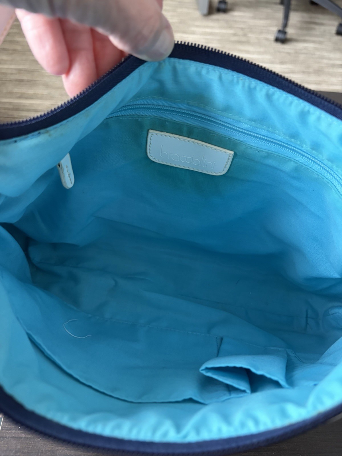 Braccialini Cartoline Venezia italian hobo handbag