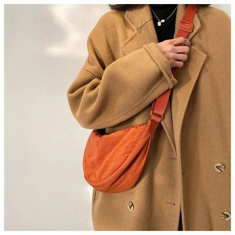 Travel Crossbody Bag Sling Dumpling Bag Small Shoulder Bag Purse Casual Handbag