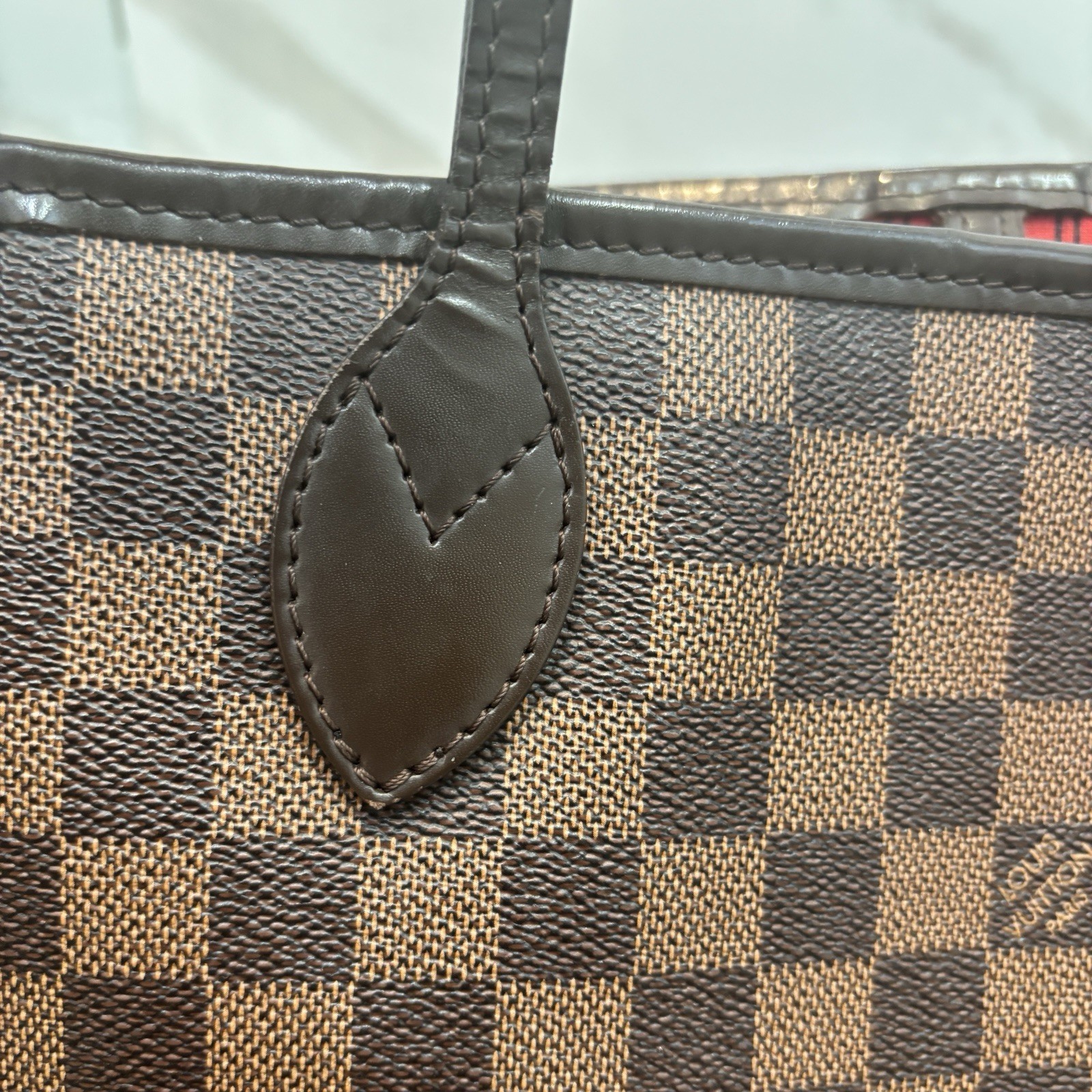 LOUIS VUITTON Neverfull MM Damier Shoulder tote bag N51105 LV P5060GR805
