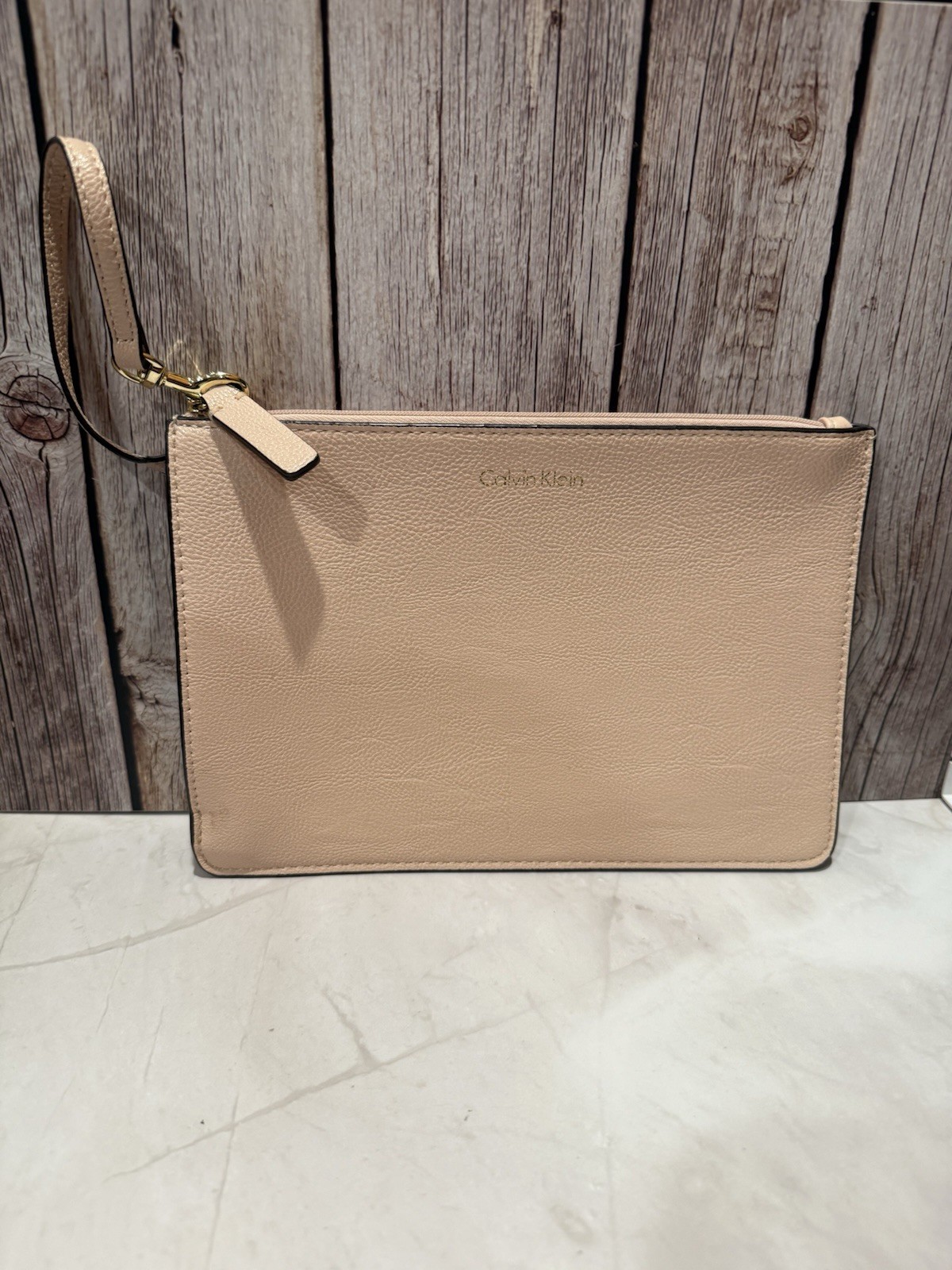 Calvin Klein Louise Saffiano Leather