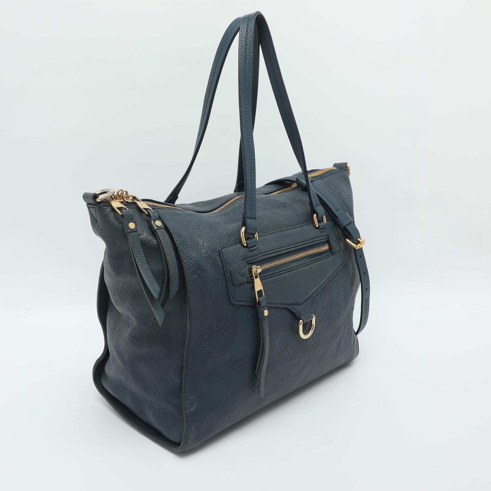 Louis Vuitton Lumineuse PM Orage Empreinte Leather Bag