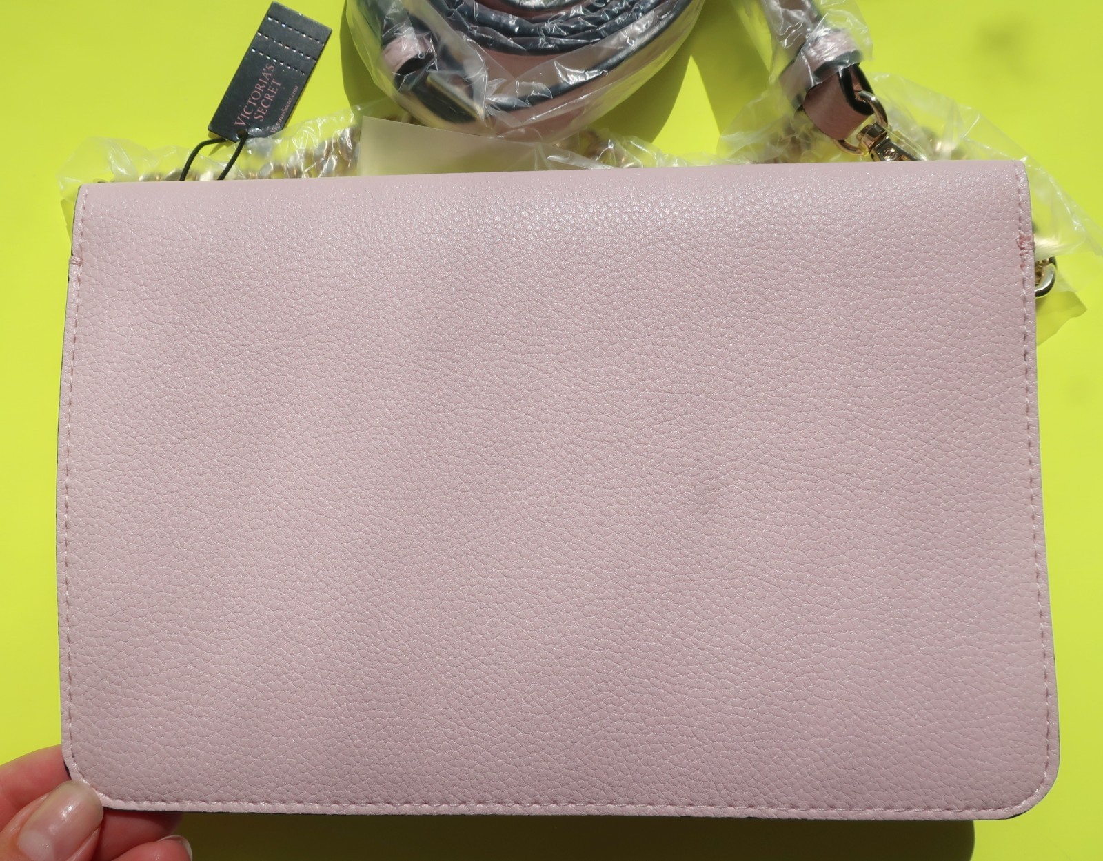 Victoria’s Secret VS Pink Pebbled V-Quilt 24/7 Crossbody Bag