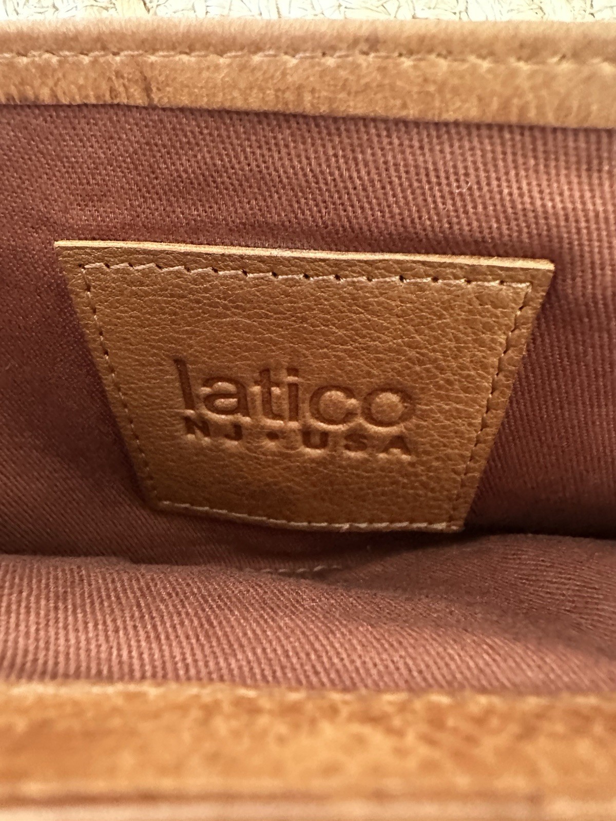 Latico Eloise Leather Wallet #4655 Cognac Handcrafted 4.25 H x 1 D x 7.25” NWOT