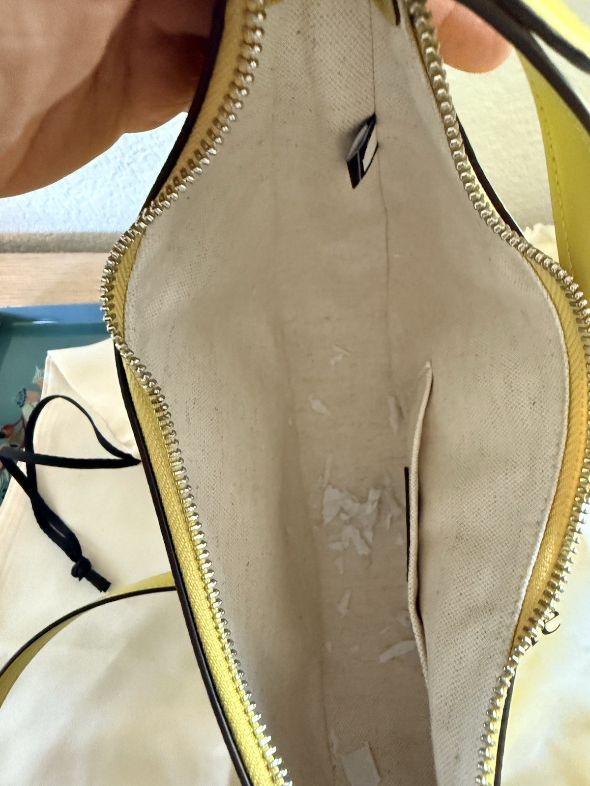 Kate Spade NY Duo Pebbled Leather Crossbody Lime Slice NWOT