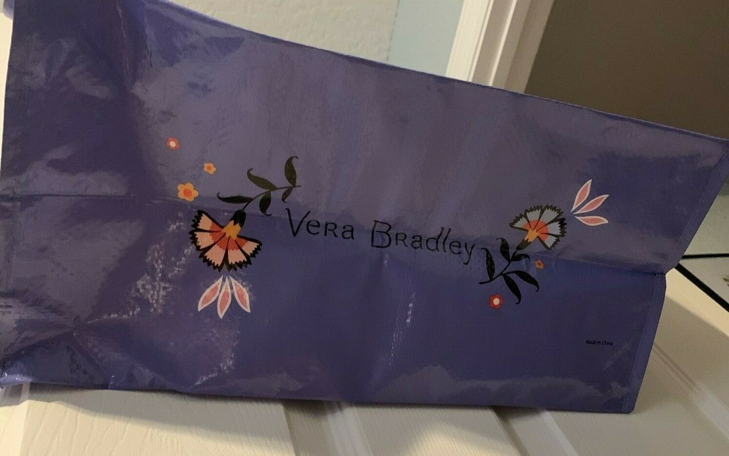 Vera Bradley Authentic Mural Garden Market Travel Tote NWT Carry On Bag purse