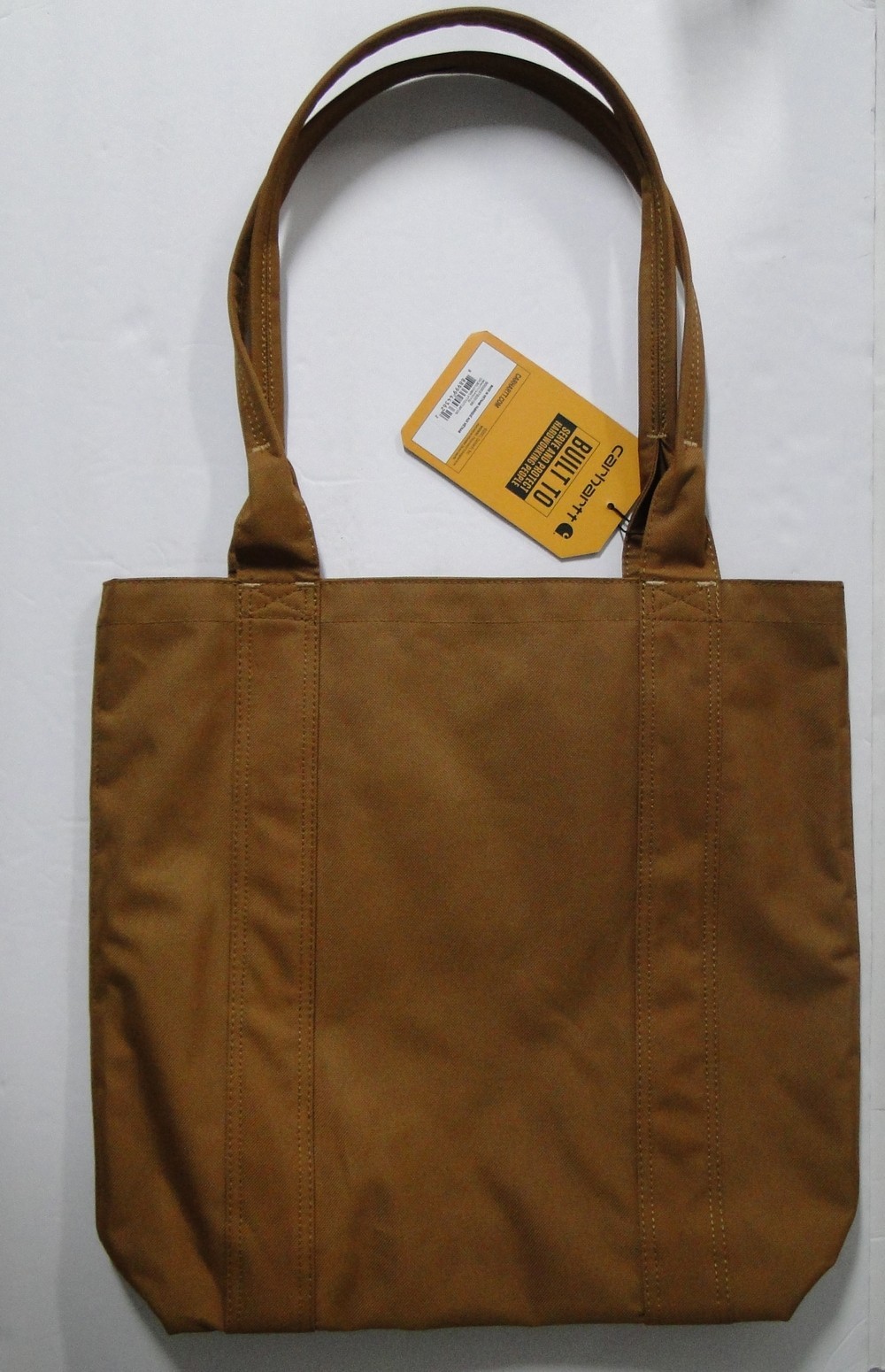 Carhartt Gear B0000378 Vertical Open Tote One Size Fits All Brown New w/Tags !