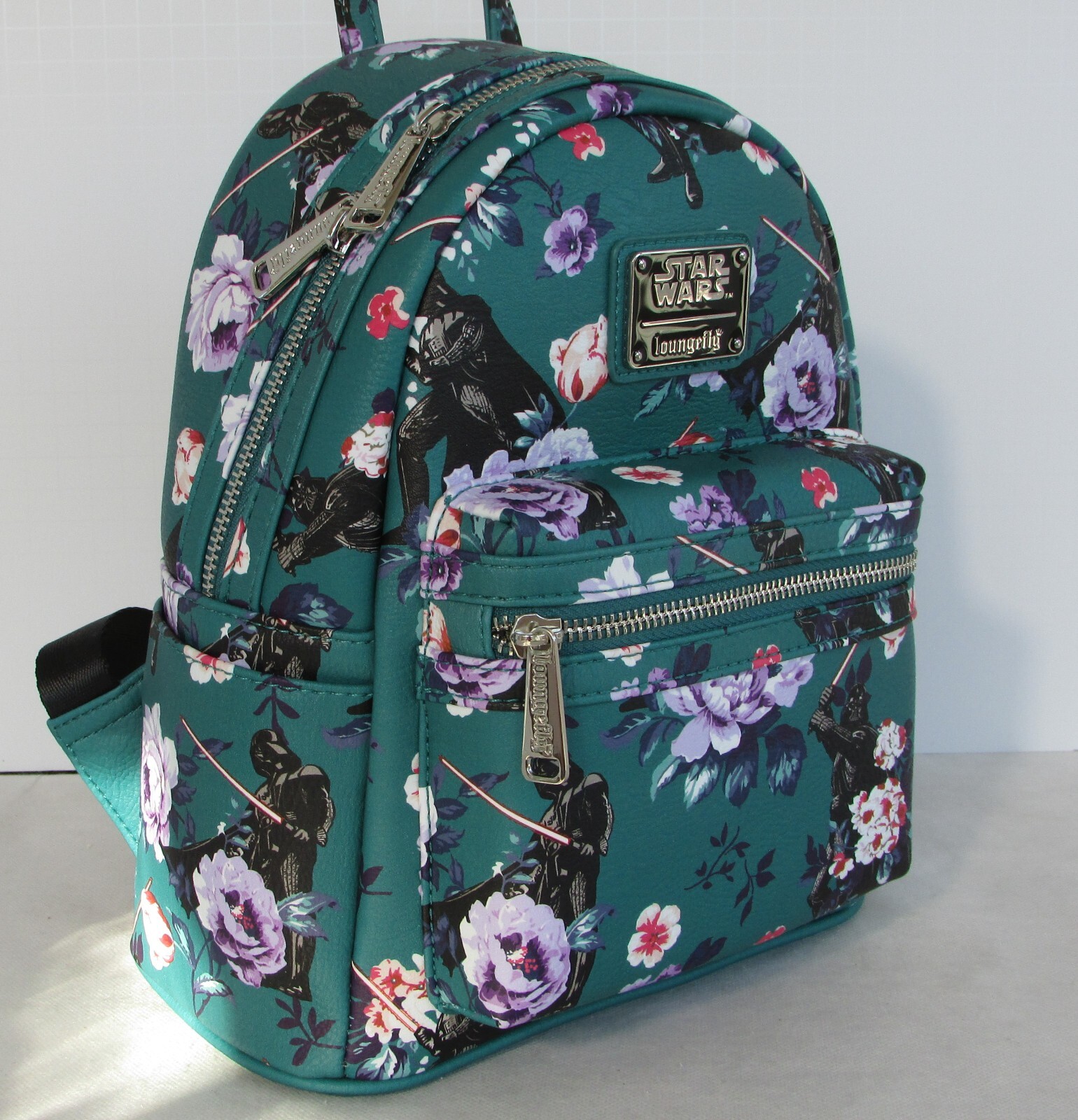 Star Wars Loungefly Floral Darth Vader Mini Backpack ACTUAL BAG Limited Ed NWT