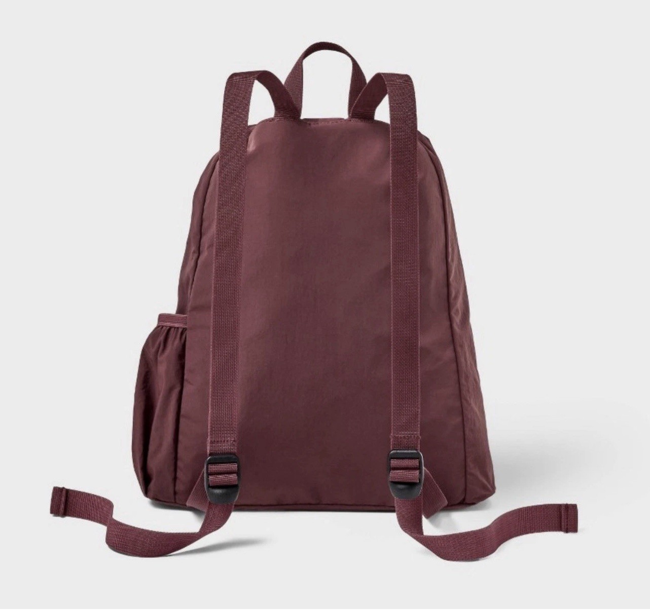 NWT All in Motion 20L Maroon Cinch Closure Softside Backpack Water Repellent
