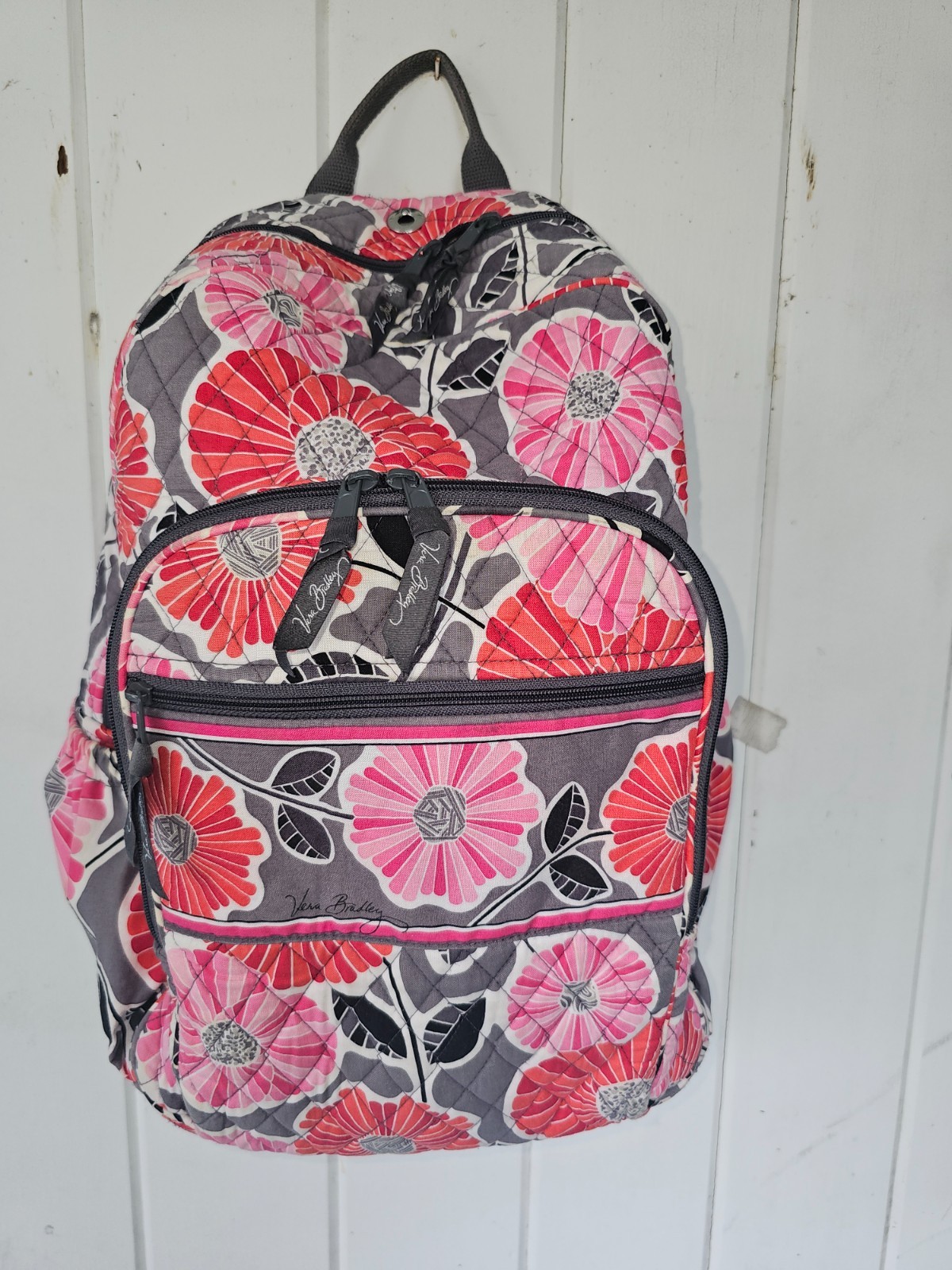 Vera Bradley Large Campus Backpack Cheery Blossoms
