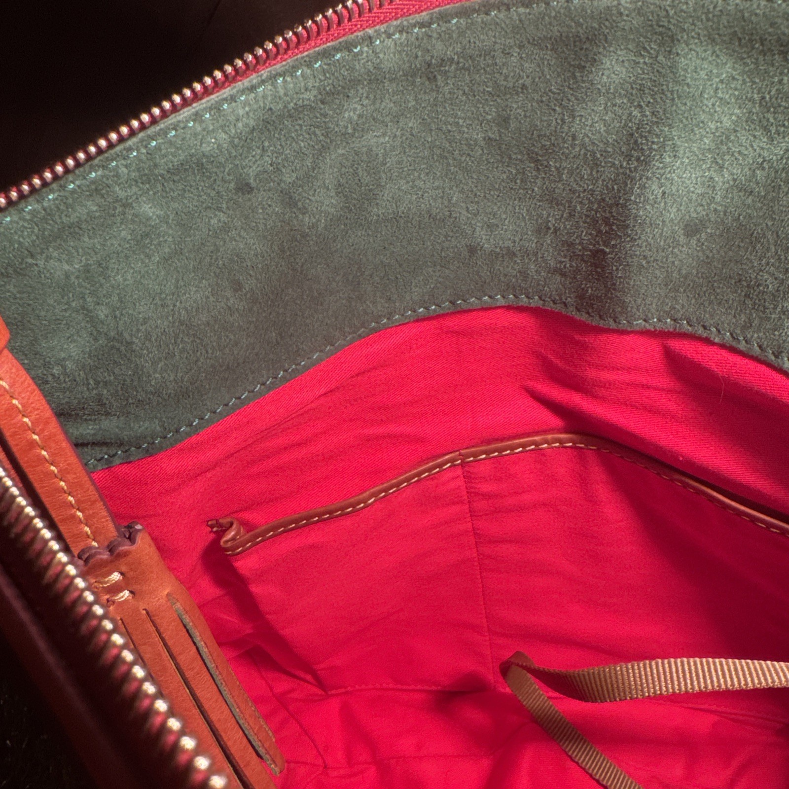 Dooney & Bourke Florentine Twist Strap Hobo Chestnut $438
