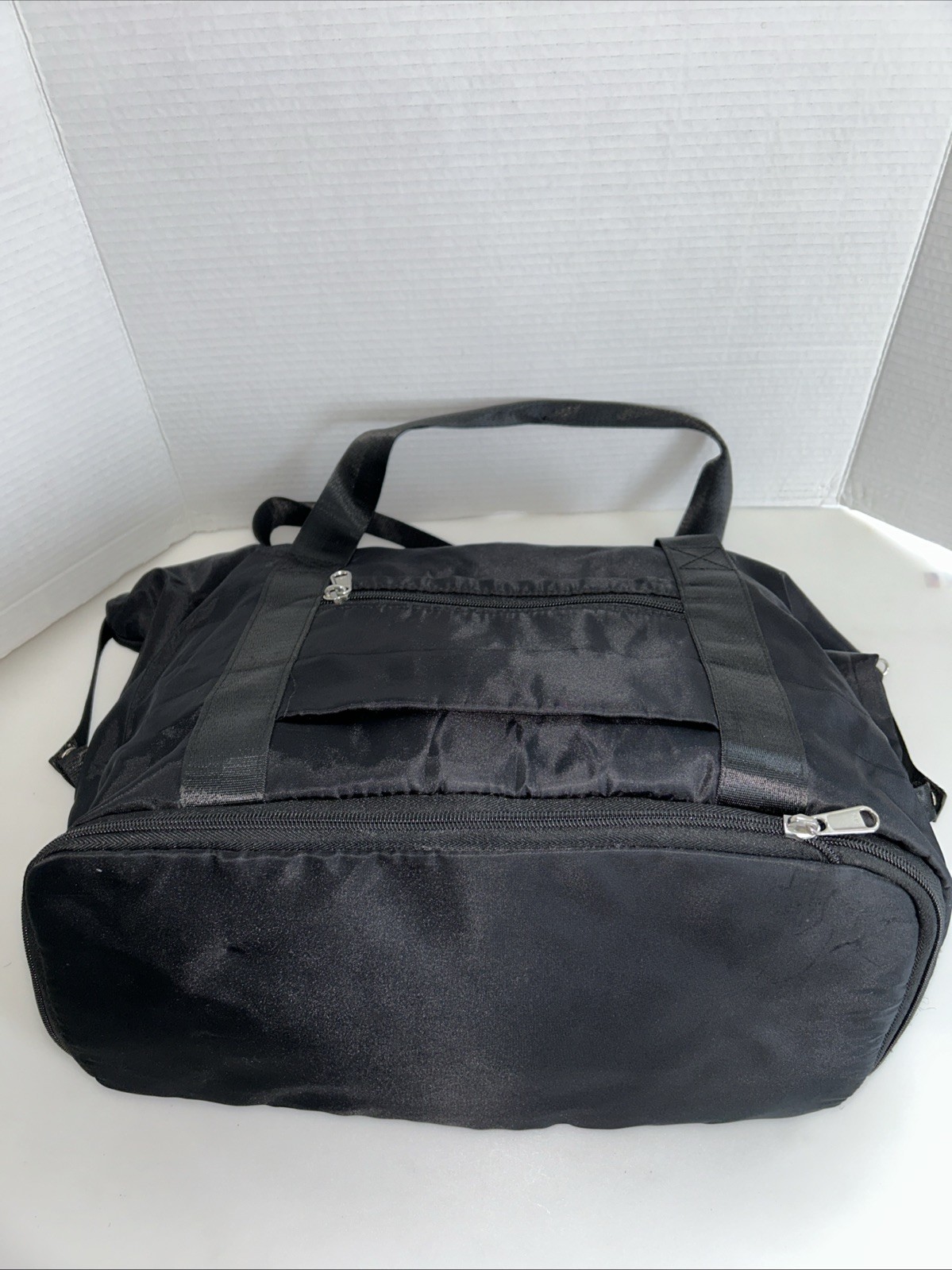 NPBAG Nylon Easy On Trip Expandable Travel Bag Color Black