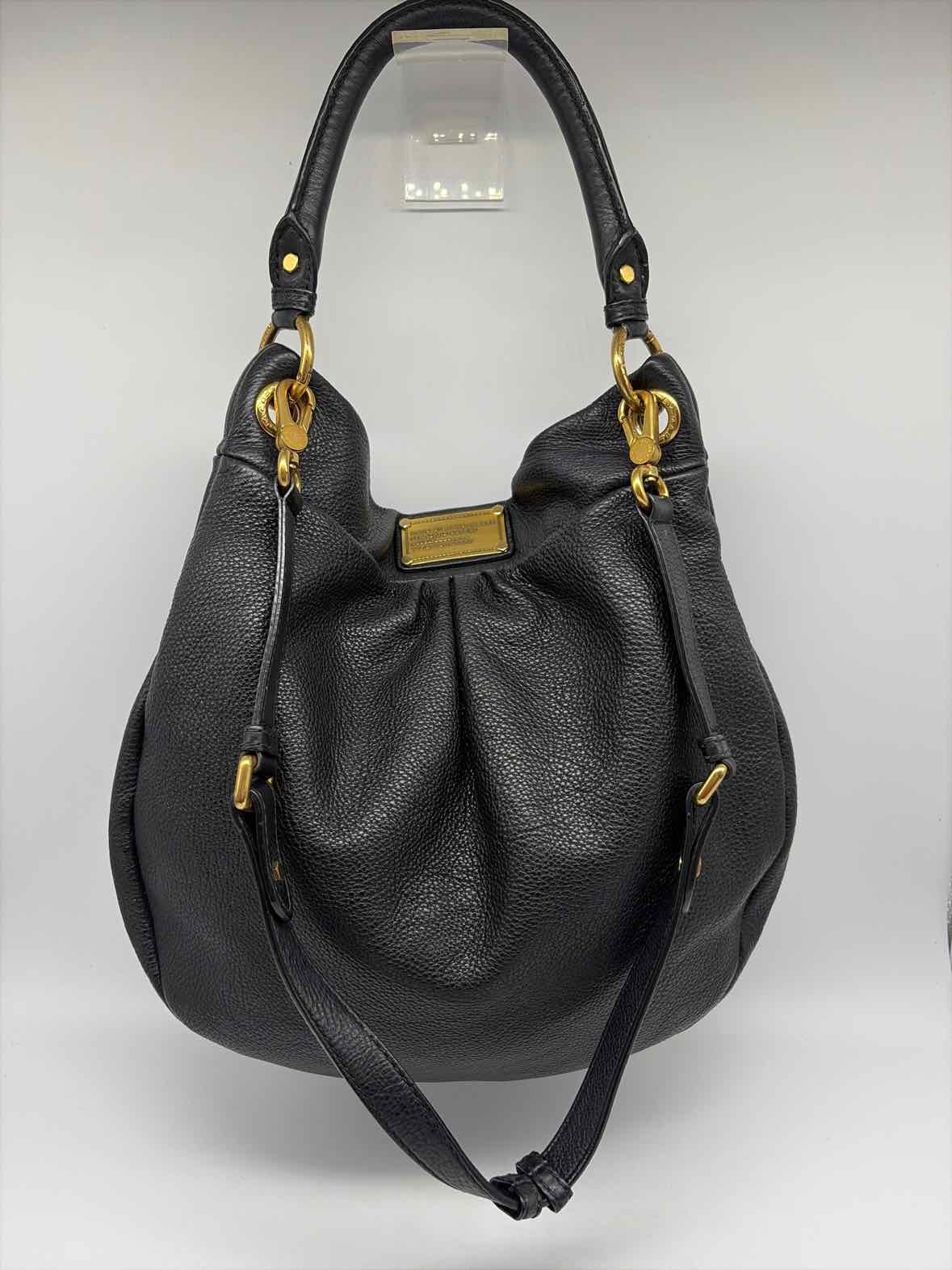 Marc By Marc Jacobs Black Pebbled Shoulder Bag
