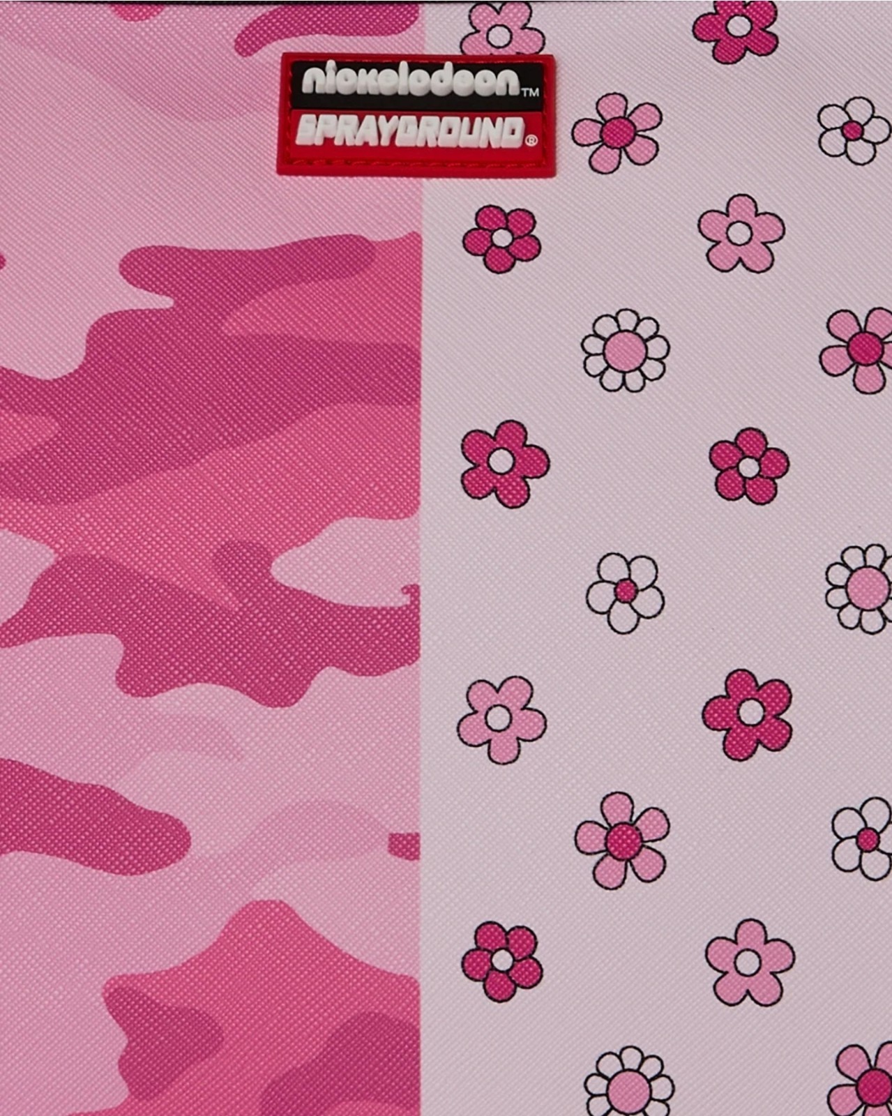 🔥🔥Sprayground Rugrats Susie Flowers Tote Bag New Pink Large Shoulder TravelBag