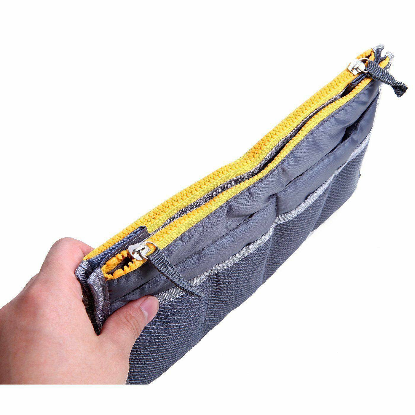 2Pack Women Travel Insert Handbag Organizer Purse Large Liner Organizer Tidy Bag