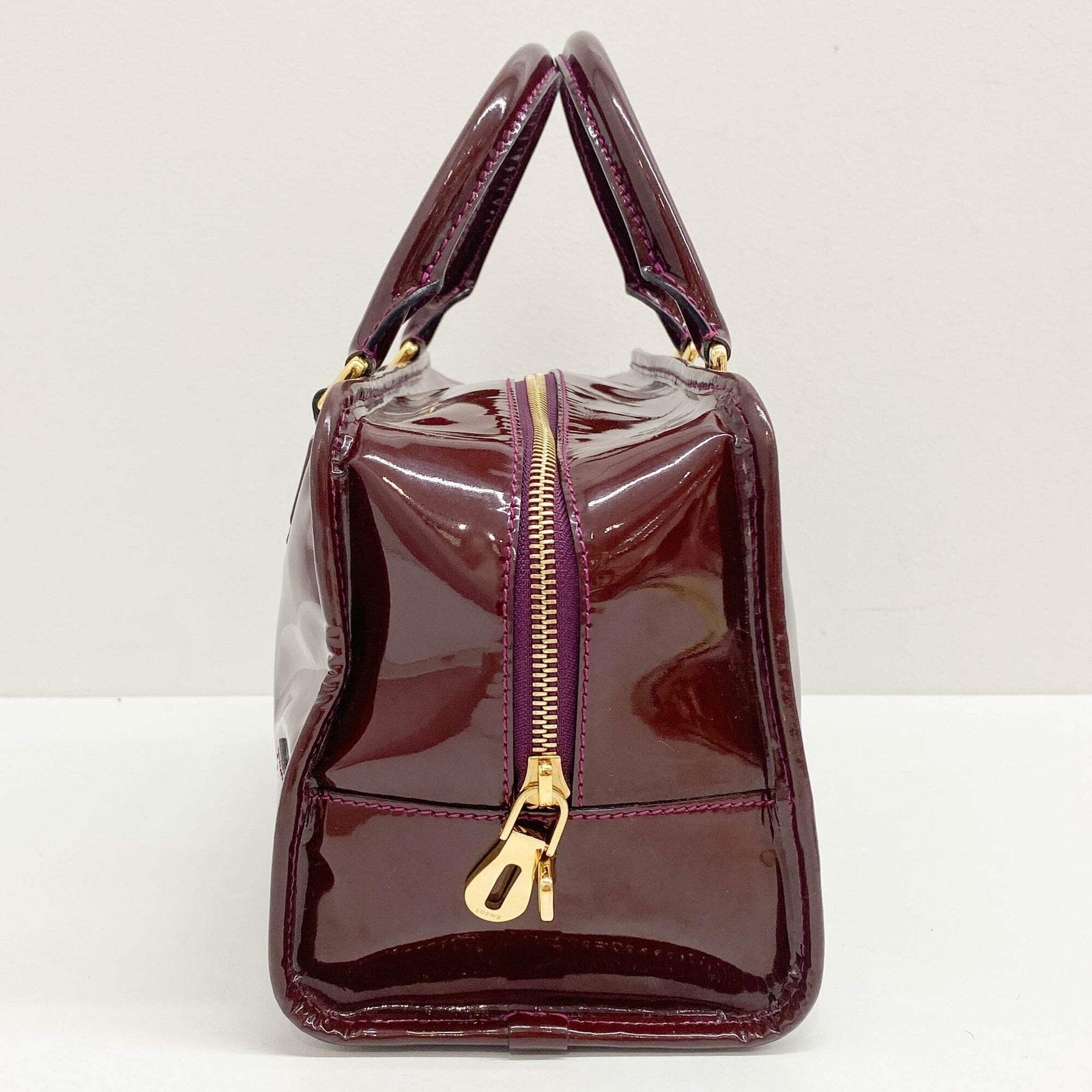 LOEWE Amazona Red Patent Leather Hand Bag