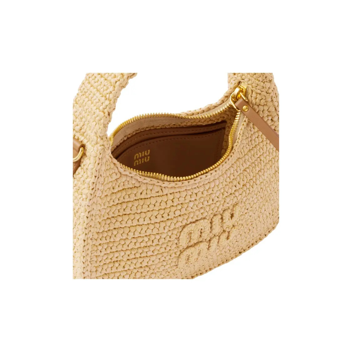 MIU MIU Wander Hobo Bag Armpit Bag Shoulder Bag Regular Women’s 7.8×2.3×6.6 in