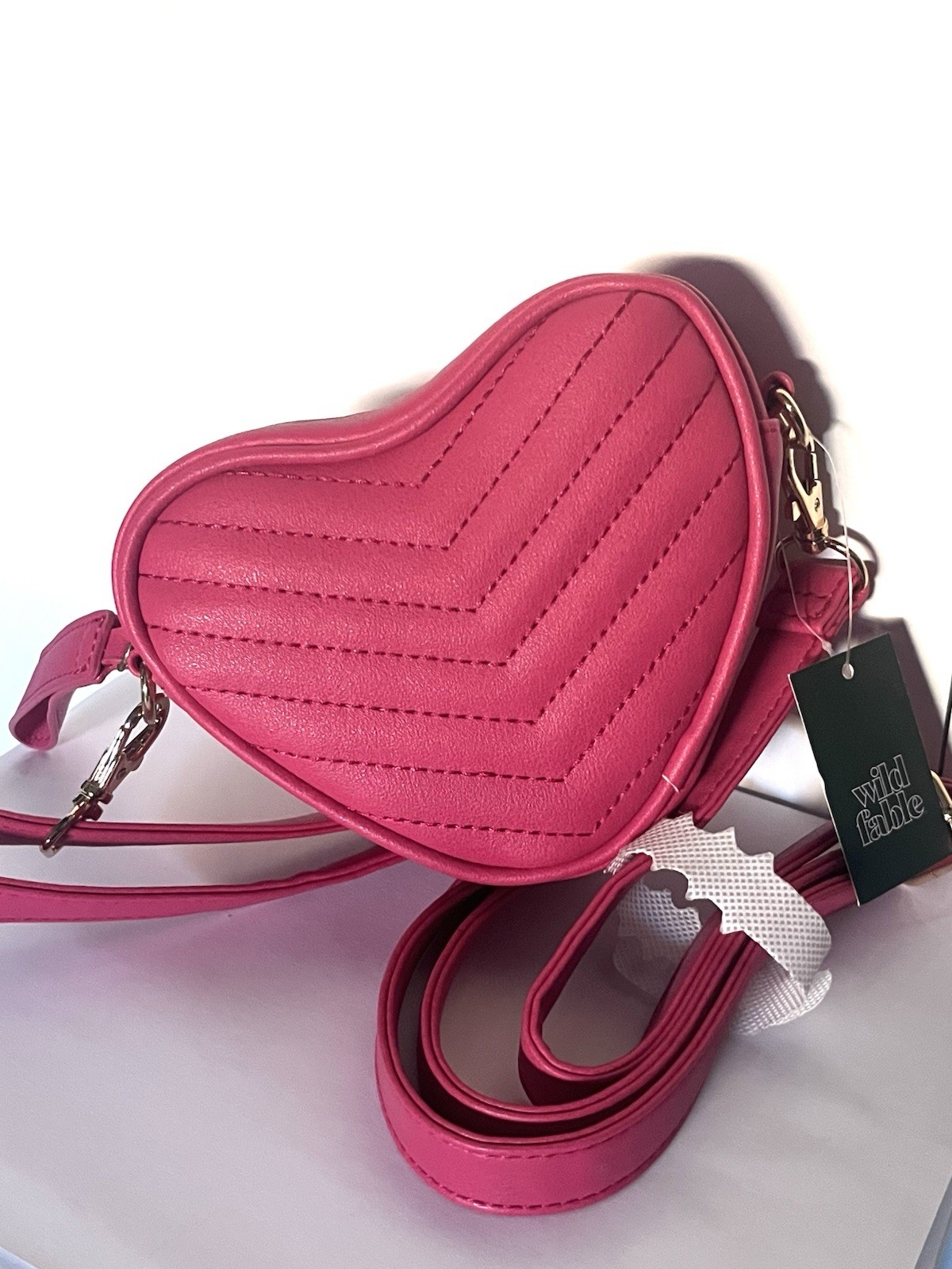 Wild Fable Mini Pink Valentines Heart Purse Crossbody Bag