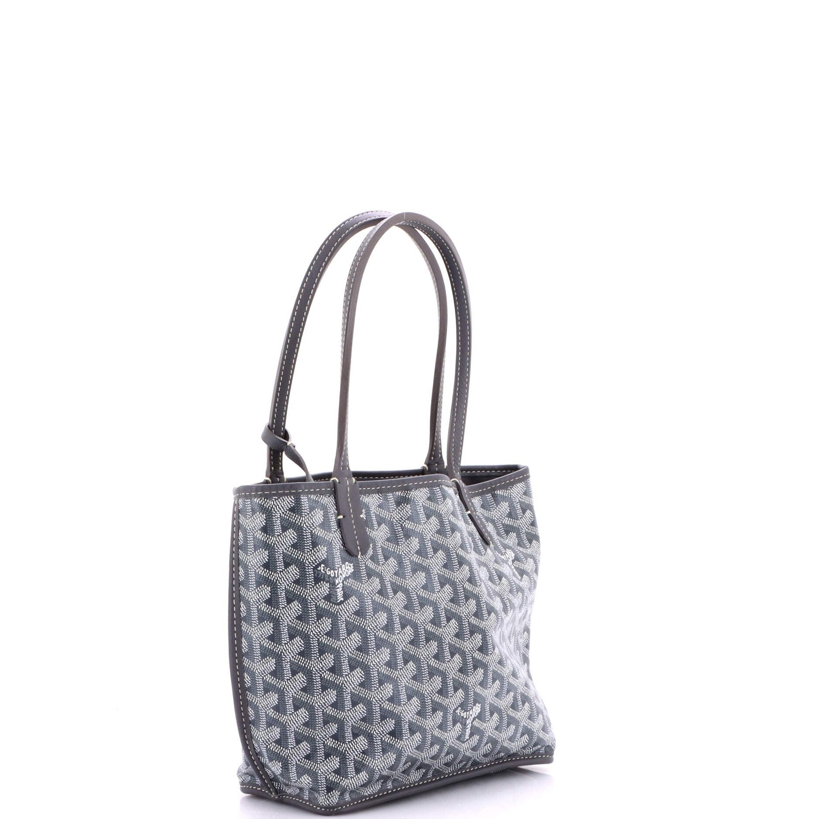 Goyard Anjou Reversible Tote Coated Canvas Mini