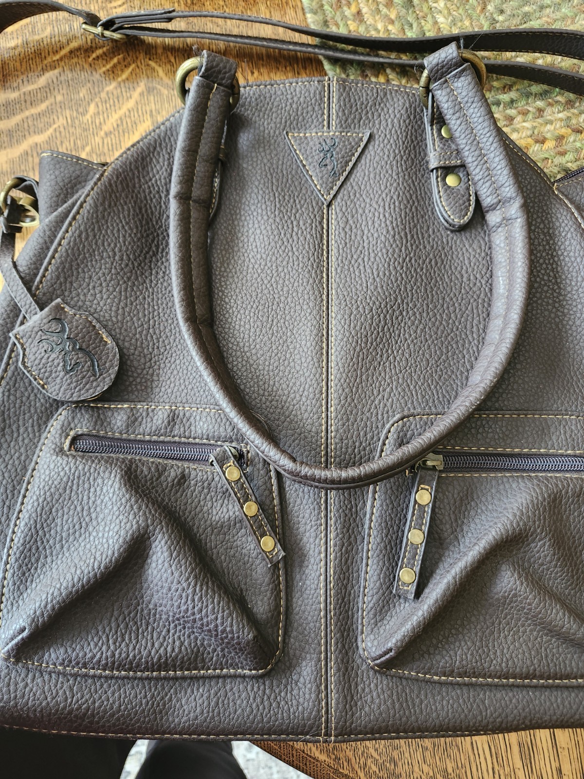 Browning Concealed Carry Purse CCW Gun Handbag Or Crossbody Lock Zipper