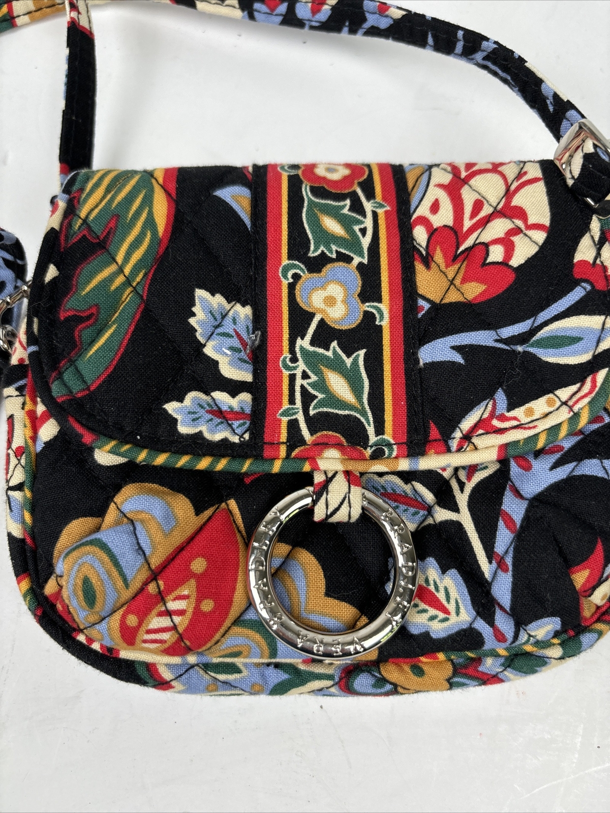 Vera Bradley~”Little Hip Bag” Fanny Waist Bag/ Crossbody Wear 5.5×4.5″