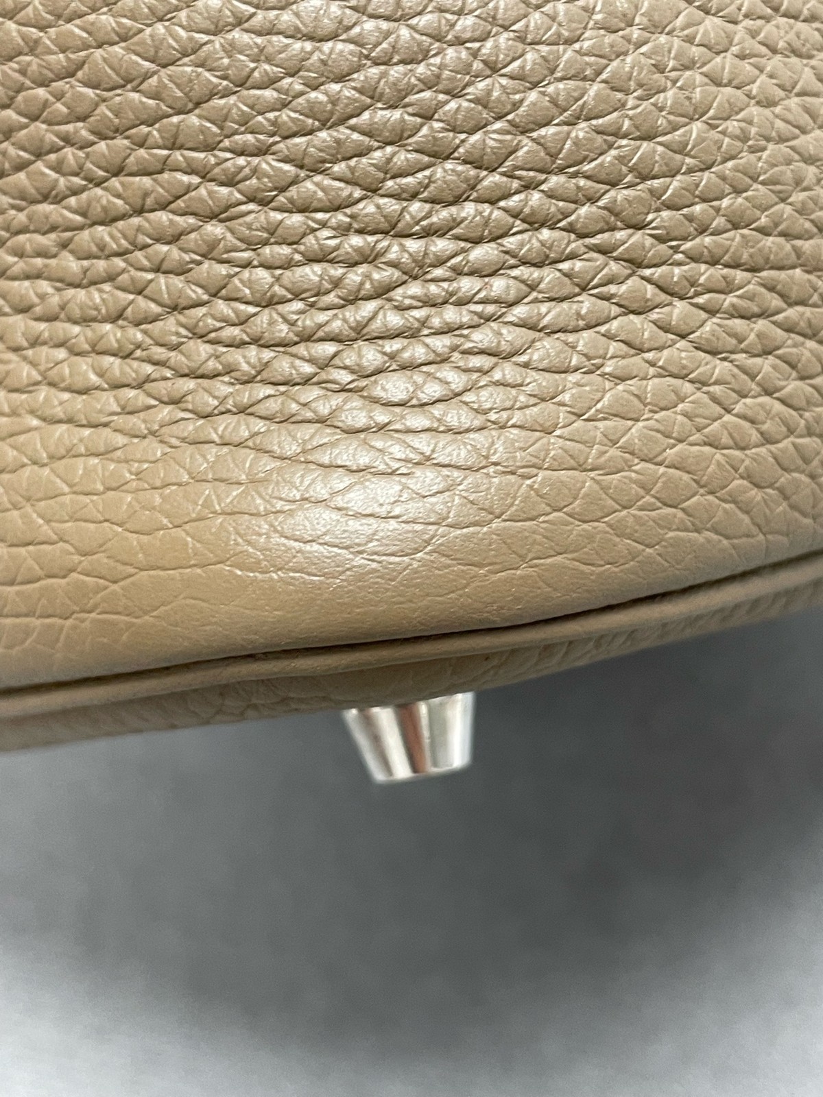 Hermes Picotin Lock 22 Elephant Grey Togo Leather Daily Hand Carry Duty Paid