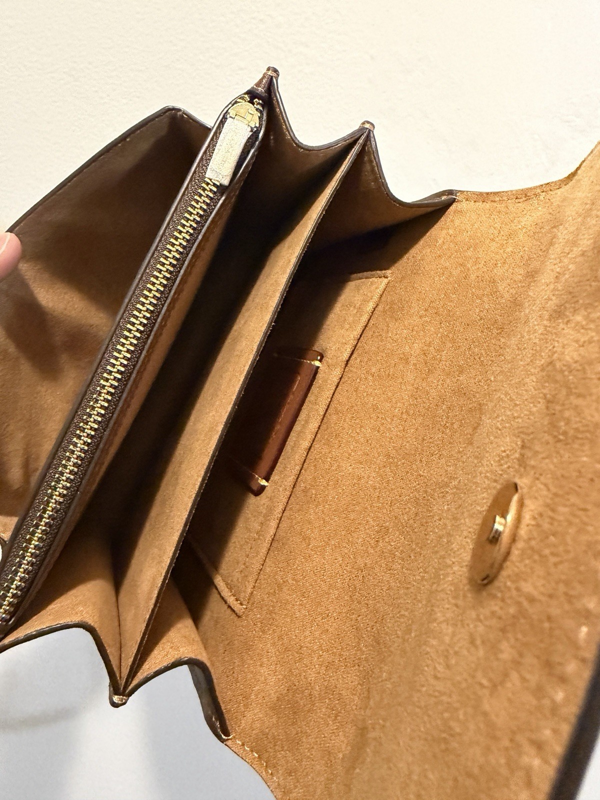 Coach Mini Klare Crossbody Bag Gold/Redwood CDW79 Smooth Leather