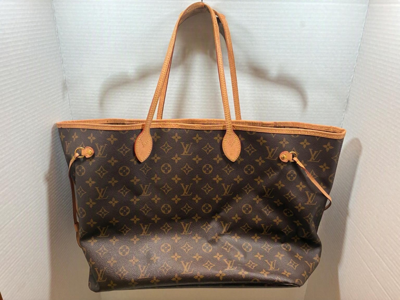 Louis Vuitton Neverfull GM Monogram Canvas Tote Box Dust Bag Made in USA