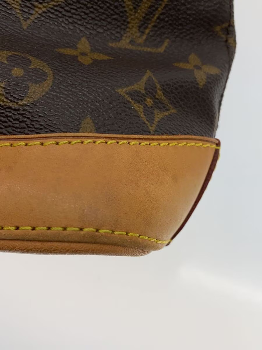 Louis Vuitton Lockit M40102 Handbag Monogram Leather Camel Unisex #SSB5494