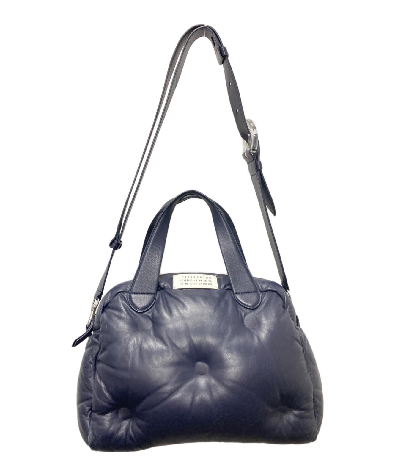 Maison Margiela Way Glam Slam Bag S56WD0067 Navy #TFB2325