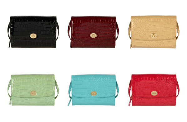 Samantha Brown To-Go Faux Croco Wallet Crossbody (Pick Your Color)