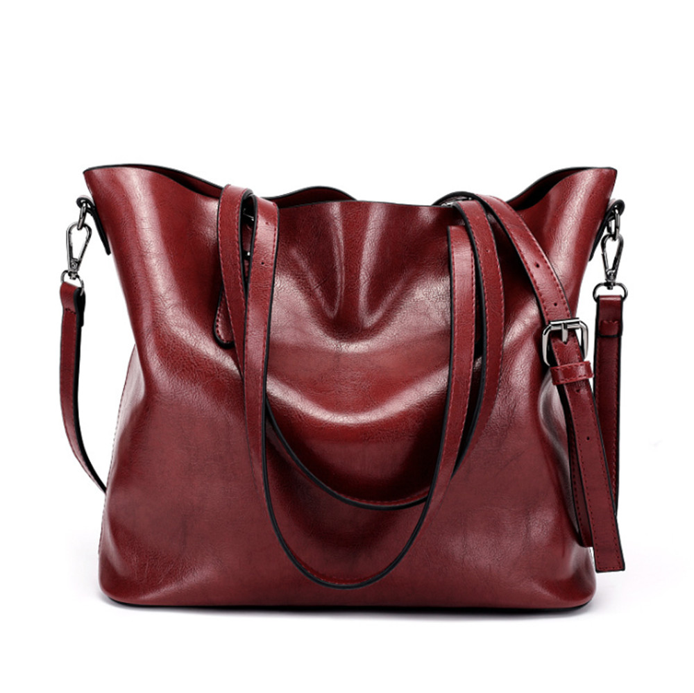 Womens Faux Leather Handbags Shoulder Purse Messenger Satchel Crossbody Tote Bag