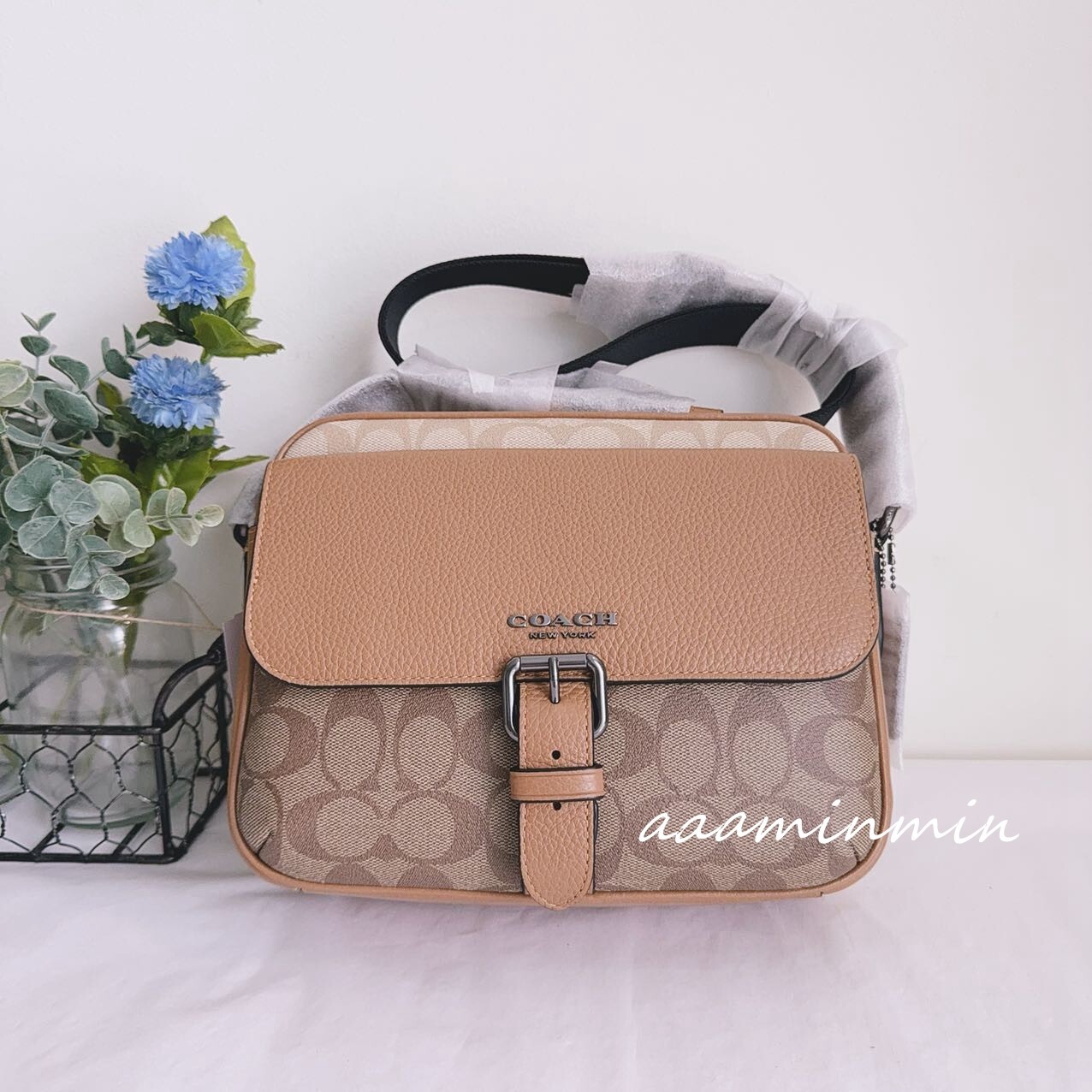 Coach Hudson Crossbody Bag In Colorblock Signature Canvas CR339 NWT