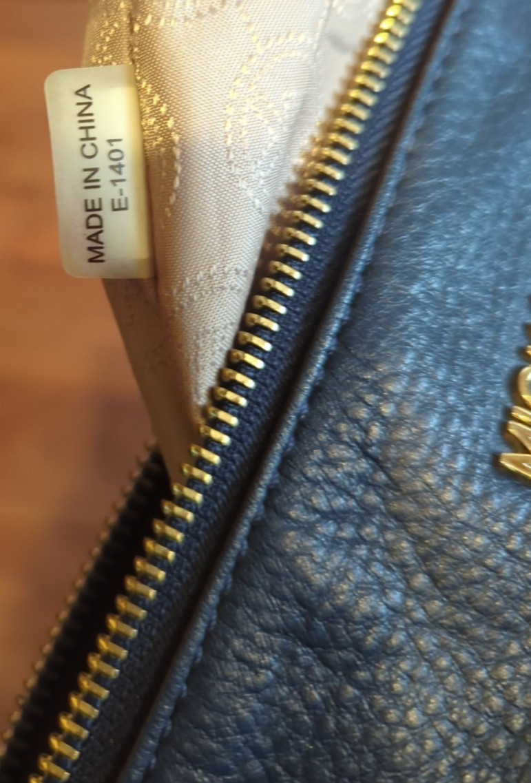 MICHAEL Michael Kors® Bedford Flat Crossbody Navy Blue